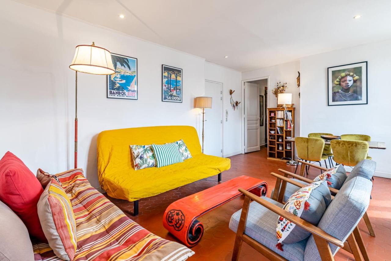 Apartament Balcon Filant, Vue 180, Store, Netflix, Clim ,Ascenseur, T2, Acces Avec Code Marsylia Zewnętrze zdjęcie