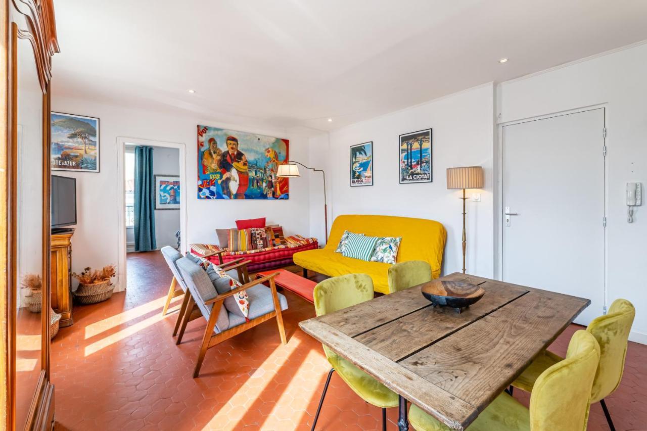 Apartament Balcon Filant, Vue 180, Store, Netflix, Clim ,Ascenseur, T2, Acces Avec Code Marsylia Zewnętrze zdjęcie