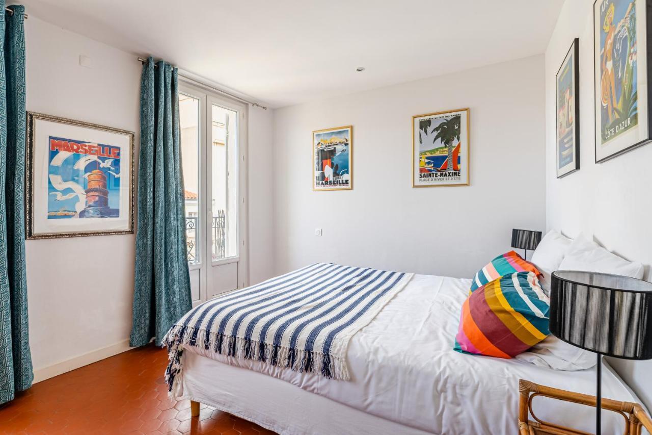 Apartament Balcon Filant, Vue 180, Store, Netflix, Clim ,Ascenseur, T2, Acces Avec Code Marsylia Zewnętrze zdjęcie